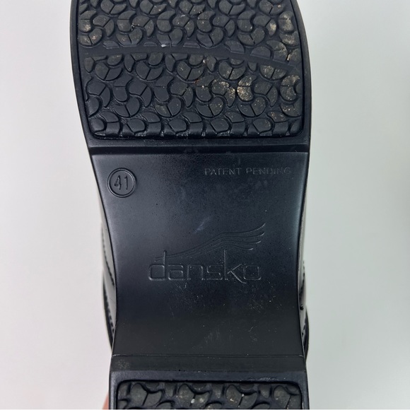 Dansko Clogs Size 41 Professional Nursing Comfort Clogs Slip On Leather Comfy - Picture 11 of 15